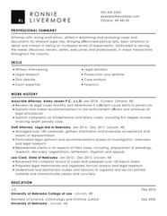 Best Legal CV Examples Samples Writing Tips For 2024